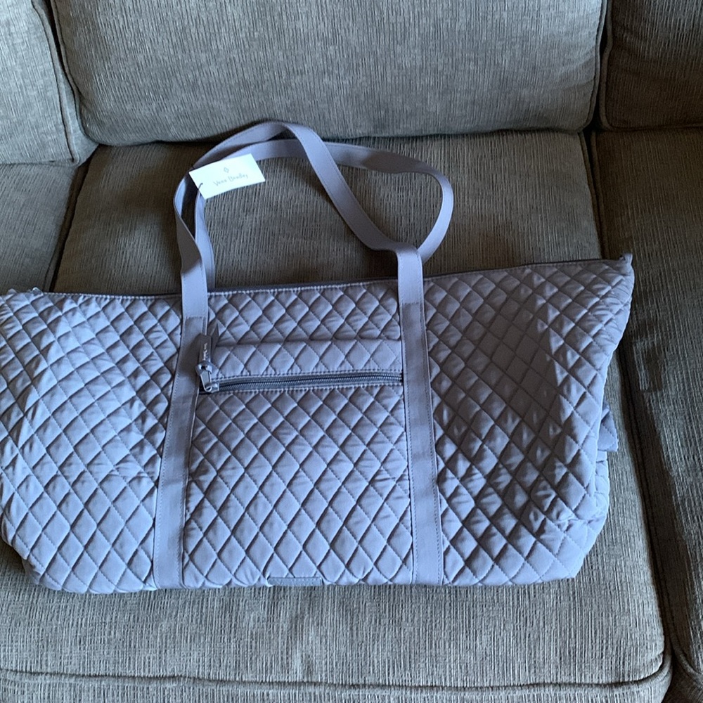 Deluxe Travel Tote with shoulder strap and trolley sleeve